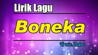 Download #erniezakri #boneka #lirikvideo                                   Ernie Zakri | Boneka (lirik video) MP3