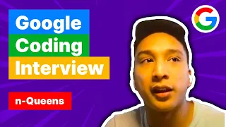Google Coding Mock Interview Chess N-Queens problem