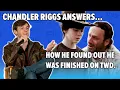Chandler Riggs Finding out he was finished on The Walking Dead