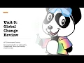 Unit 9 APES Global Change Review - AP Environmental Science
