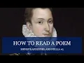 Lagu How to Read a Poem -- Sir Philip Sidney's Astrophil and Stella #5