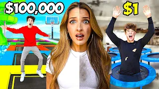 Download $1 VS $100,000 TRAMPOLINE PARK CHALLENGE!! MP3