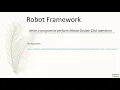 Robot Framework Selenium Double Click