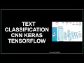Text Classification Sentiment Analysis Keras Python CNN TensorFlow NLP tutorial