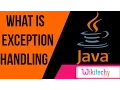 what is exception handling in java java interview questions and answers wikitechy com