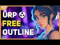 GRATIS Outline Effect in Unity 6 (Linework URP Tutorial 2025)