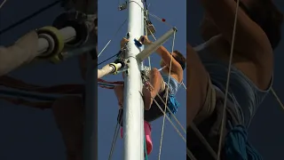 #aluminum #boatlife #catamaran #sailing  #sailingaroundtheworld #sailboat  #sailors #worldtour