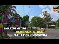4K ~ WANDELING LANGS DE OSAMALIKI STRAAT, SALATIGA, INDONESIË 🇮🇩
