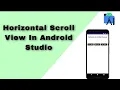 How To Create Horizontal ScrollView In Android Studio Treasure Of Android Tulsi Prajapati