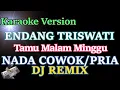 Download Lagu Dj Remix Tamu Malam Minggu - Endang Triswati (Nada Cowok/Pria) KARAOKE LIRIK