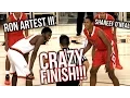 Shareef O Neal VS Ron Artest III PART 2 RON S REVENGE Crossroads VS Beverly Hills CRAZY GAME