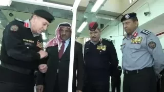 افتتاح  مخيطة  قوات الدرك بحضور معالي  وزير الداخليه دندنها