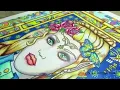 Elf Queen Coloring Page Tutorial Fantasy Art Line Drawing for Adults Fern Brown Illustration