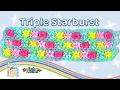 Triple Starburst 7 pin ver Rainbow Loom Tutorial Mega Mighty Loom Advanced Level
