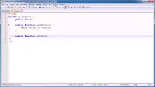 049 Calculator Application Example PHP Object Oriented Programming Projects