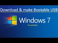 How to Download Windows 7 ISO Files and Create a Bootable USB Drive for FREE
