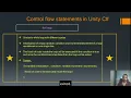 Understanding loops in Unity C