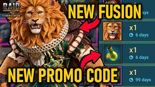 New Fusion Cowardly Lion Echoes of Oz Giveaway Winners Raid Shadow Legends