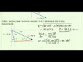 Statics 1-2 Example Vector addition by triangle construction