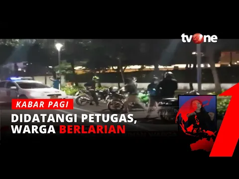 Razia Kerumunan Massa di Bundaran HI, Warga Lari Kalang Kabut | tvOne