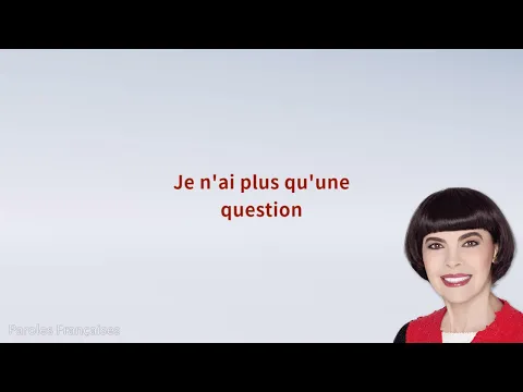 Download MP3 Mireille Mathieu - Une femme amoureuse (Paroles)