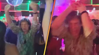 Mick Jagger 83 Shows Off His Dance Moves at the Club