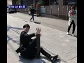just Jaesuk crashing to a pole while walking