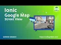 Ionic Google Map Street View codingindian com