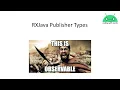 RXJava Observables part 1 publisher types