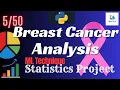 Statistics Project Python Chi-square Regression Odds Ratio Confusion matrix ROC AUC