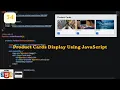 Building Product Card Generator Using JavaScript Exploring JavaScript Day 34 ScratchStart00