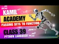 Python Tutorial Passing Sets to Functions Explained with Examples In Pashto Language Class 39