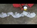 easy door alpona design for beginners sankranti special muggulu pongal rangoli kolam