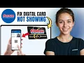 How To Fix Digital Card Not Showing Costco App 2026
