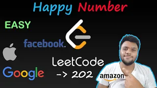 Happy Number LEETCODE - Easy solution