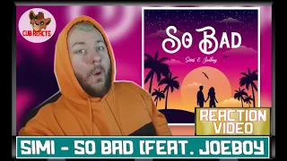 simi so bad ft joeboy uk reaction u0026 analysis video cubreacts