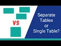 Database Design - similar records what to do