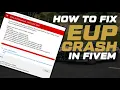 FiveM GAME BUILD ERROR EUP CRASHING FIVEM GAME HOW TO FIX