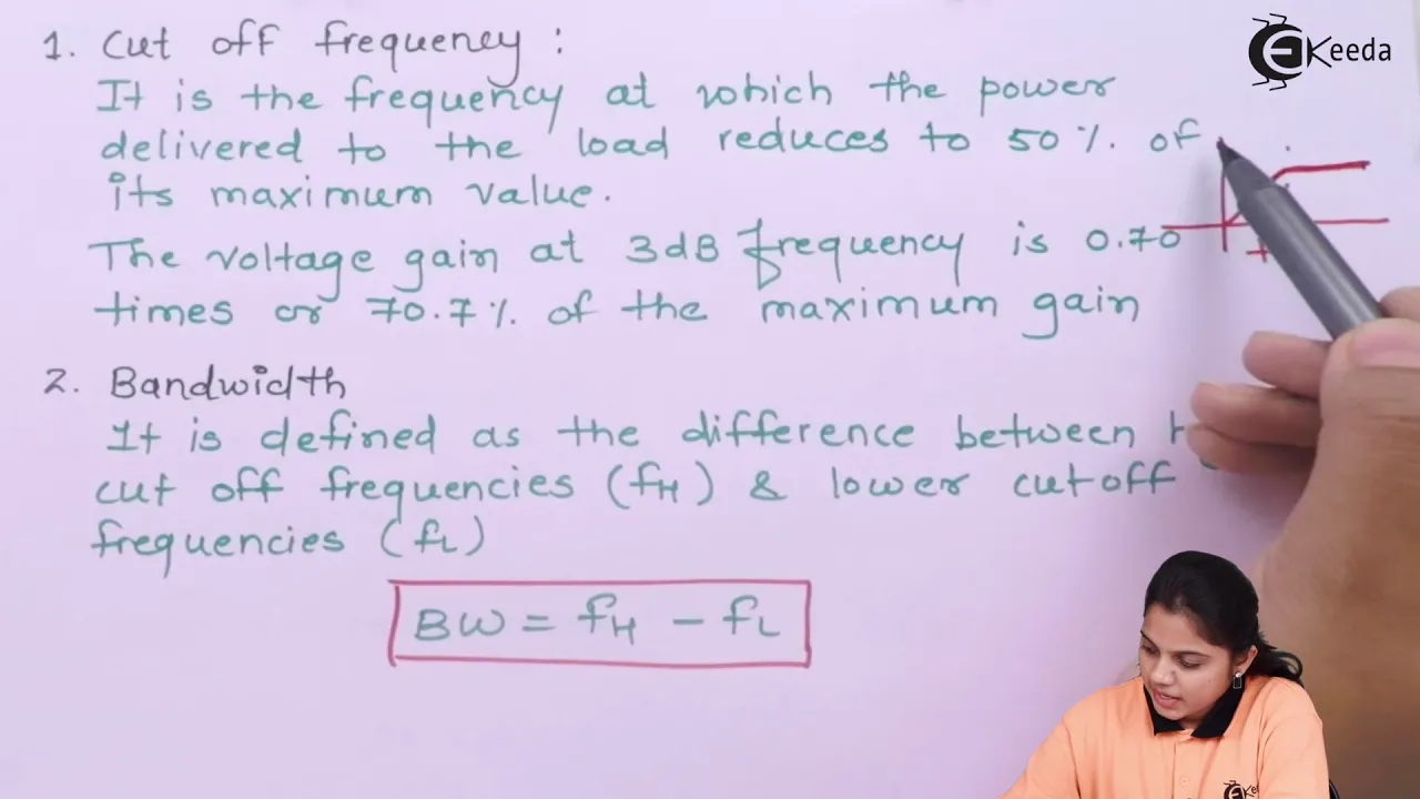 Definitions Related to Filters - Operational Amplifier and 555 Timer - Industrial Electronics