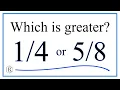 Which fraction is greater or