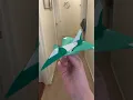 Lagu Torrent V2 paper airplane flight test #origami