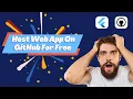 How to Host Flutter Web App On GitHub