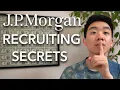 Former JP Morgan Recruiting Captain REVEALS Investment Banking Analyst Recruiting Secrets