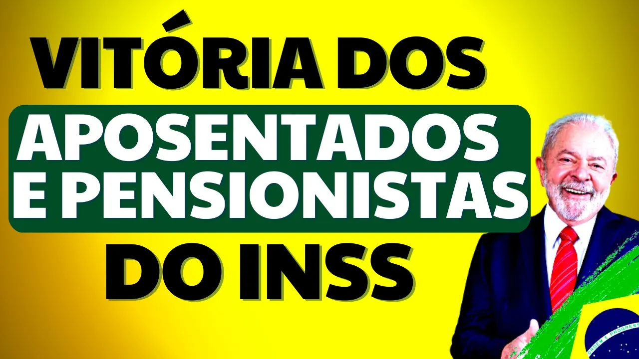 SAIU! GRANDE VITÓRIA DOS APOSENTADOS E PENSIONISTAS DO INSS