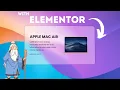 Create Glass Effect in Elementor Glassmorphism Elementor Tutorial Elementor Pro