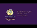 CodeceptJS Tutorial Interacting with iFrames Using Puppeteer Step - By
