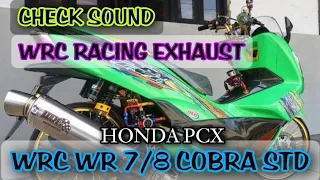 Download TES SUARA KNALPOT WRC RACING HONDA PCX HEADER COBRA 🔥🔥 MP3