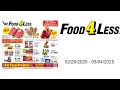 Ad Food 4 Less - California Weekly Ad
