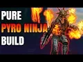 Dark Souls Remastered - Pure Pyromancer Ninja Build