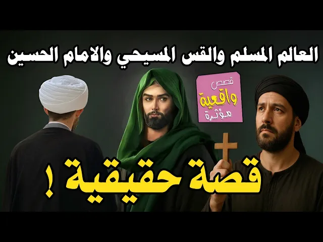 ⁣قصة حقيقة عجيبة ! العالم المسلم والقس المسيحي والامام الحسين عليه السلام